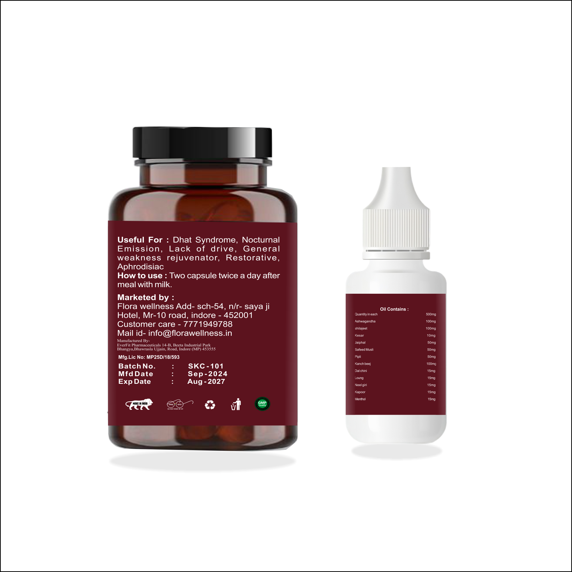 Capsules Oil Stamina B 69 Kit ( Combo Pack ) - Image 4