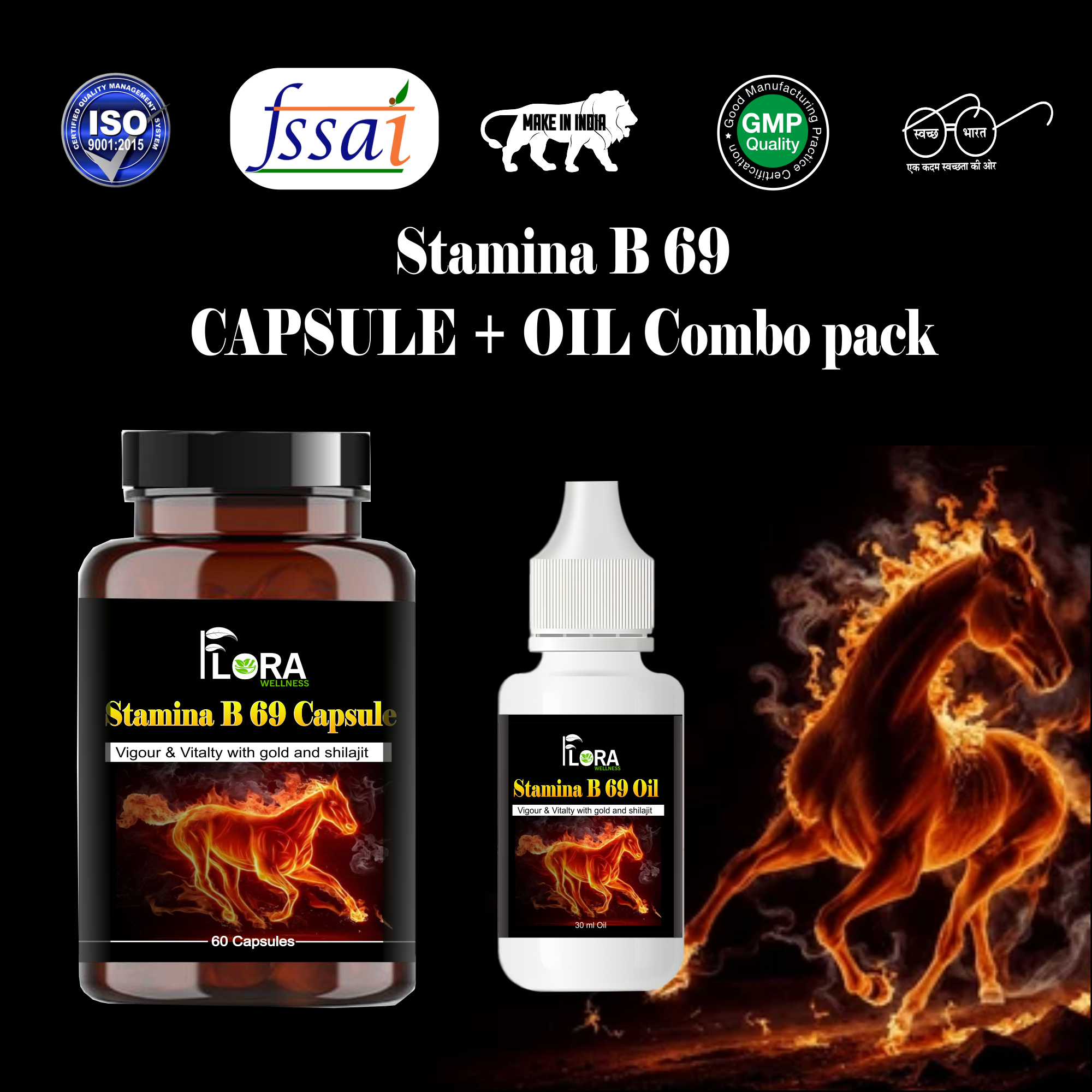 Capsules Oil Stamina B 69 Kit ( Combo Pack ) - Image 3